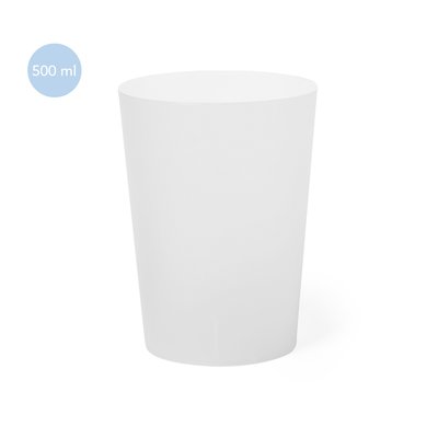 Vaso Frosted Libre de BPA 500 ml