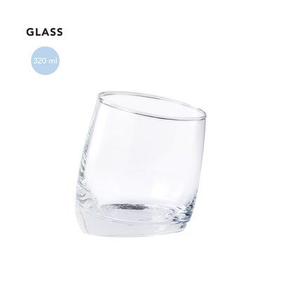 Vaso Inclinado de Cristal 320ml