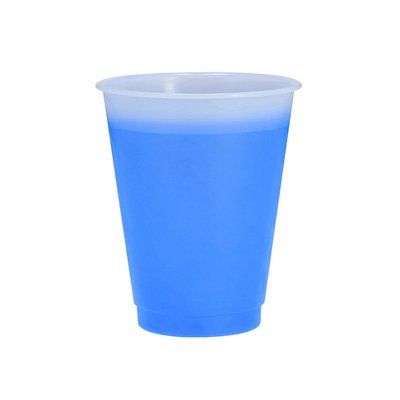 Vaso PP 500 ml Cambia de Color Azul