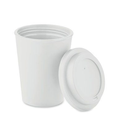 Vaso PP Doble Pared con Boquilla