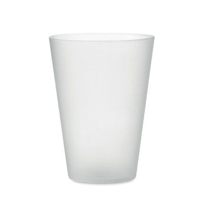 Vaso PP Reutilizable Eventos 300ml Blanco