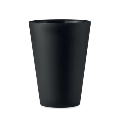 Vaso PP Reutilizable Eventos 300ml Negro