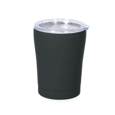 Vaso Térmico Acero Inoxidable 350 ml acabado caucho Gri