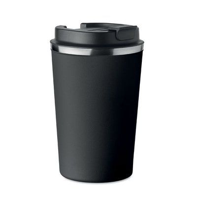 Vaso Termo Inox de Viaje 350ml Negro