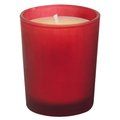 Vela en Cristal 4 Aromas Parafina 55g Rojo