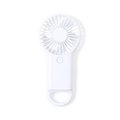 Ventilador Portátil con Mosquetón Blanco