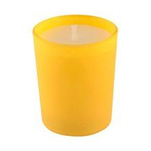 Vela en Cristal 4 Aromas Parafina 55g Amarillo