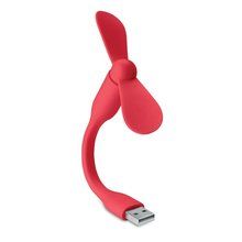 Ventilador portátil USB Rojo