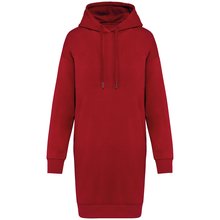 Vestido sudadera Rojo XL