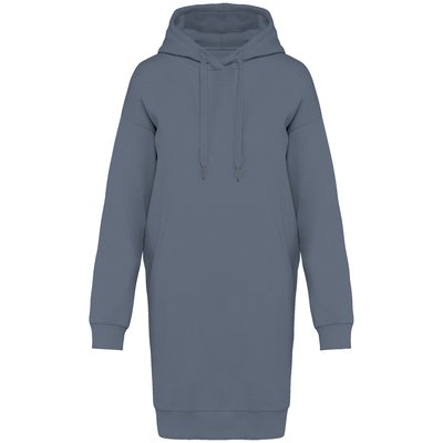 Vestido sudadera Gris XS