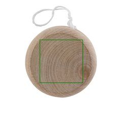 Yoyo de Madera 5cm | Frontal