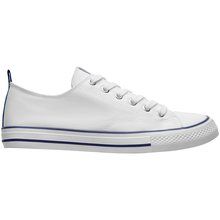 Zapatillas de Lona y Suela Goma Clásicas Blanco 36