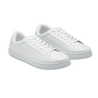 Zapatillas Ligeras Blancas PU Blanco