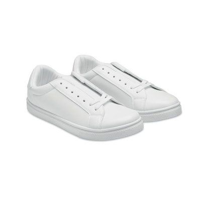 Zapatillas PU Talla 47 Blanco